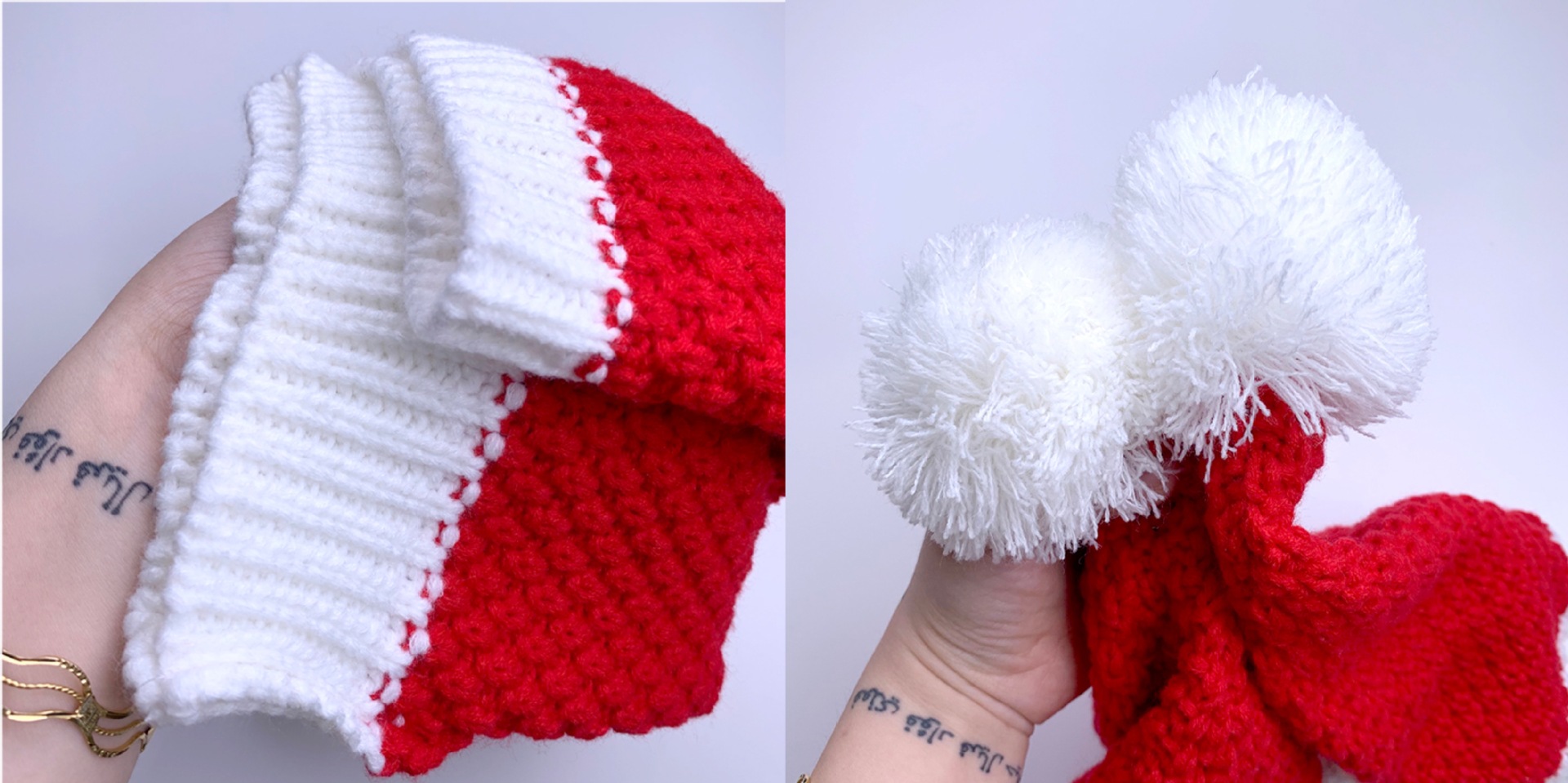 Factory Spot Foreign Trade Cross-Border Autumn and Winter Santa Claus Knitting Woolen Cap Halloween Creative Gifts Christmas Hat