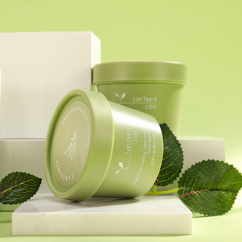 Lan Tianji Green Tea Mud Film Clean Mud Film Remove Blackhead Moisturizing Oil-Control Men Volcano Mung Bean Mud Mask Lan Tianji Green Tea Mud Film Clean Mud Film Remove Blackhead Moisturizing Oil-Control Men Volcano Mung Bean Mud Mask