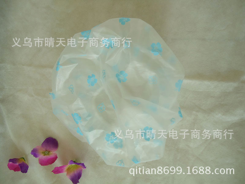 Printed rural style waterproof bath cap dust cap care mask makeup cap environmental EVA adult bath cap Printed rural style waterproof bath cap dust cap care mask makeup cap environmental EVA adult bath cap