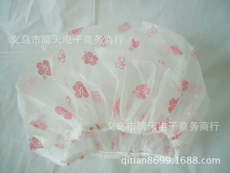 Printed rural style waterproof bath cap dust cap care mask makeup cap environmental EVA adult bath cap Printed rural style waterproof bath cap dust cap care mask makeup cap environmental EVA adult bath cap