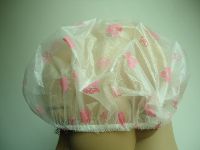 Printed rural style waterproof bath cap dust cap care mask makeup cap environmental EVA adult bath cap Printed rural style waterproof bath cap dust cap care mask makeup cap environmental EVA adult bath cap
