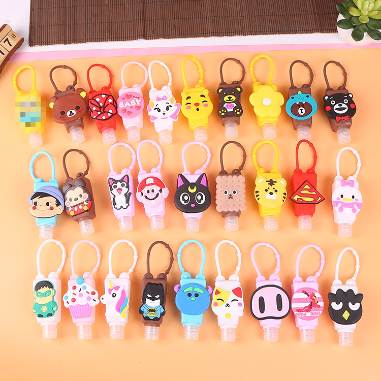 Manufacturers free hand sanitizer silicone gel portable hand sanitizer silicone gel perfume mask cartoon silicone gel