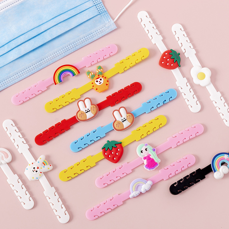 wearing mask artifact antistrangling ear protection wearing type children decompression auxiliary hook Adjustment T