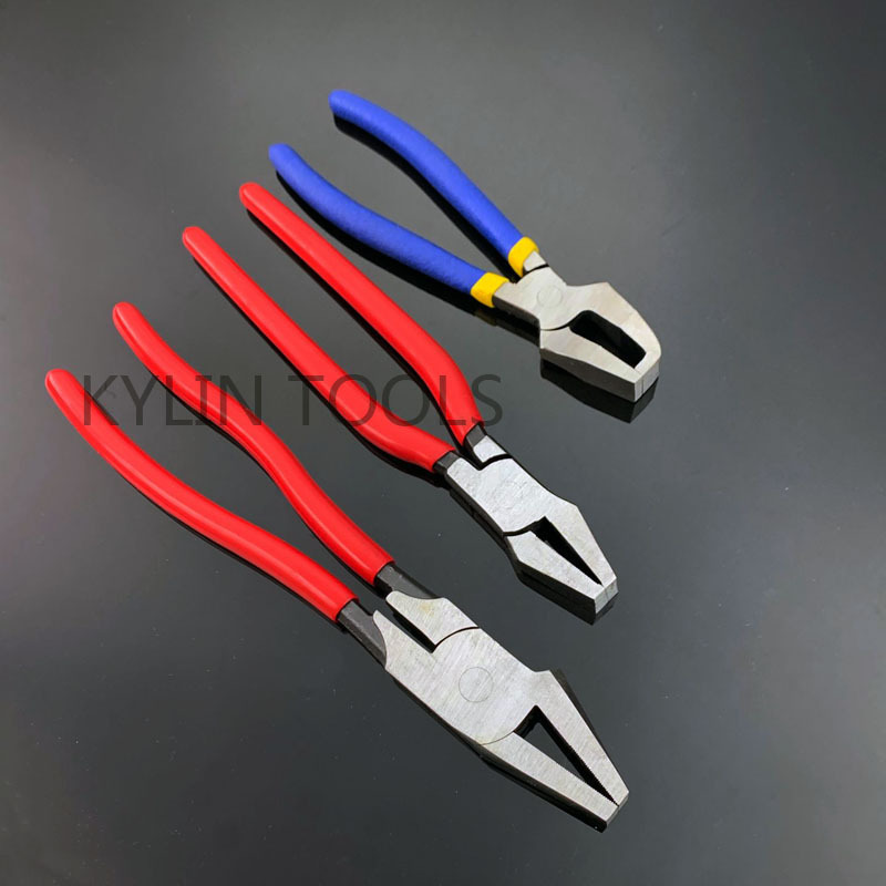 Clamp Glass Pincer Trimming Flat-Nose Pliers Edge Breaking Pliers Separator Dividing Pliers Keychain Accessories Weaving Tail Clamp