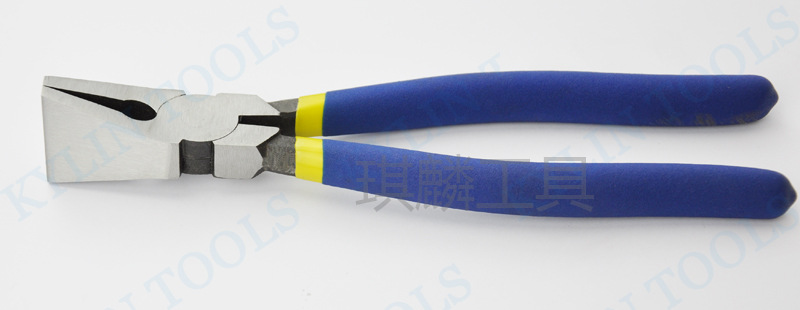 Clamp Glass Pincer Trimming Flat-Nose Pliers Edge Breaking Pliers Separator Dividing Pliers Keychain Accessories Weaving Tail Clamp
