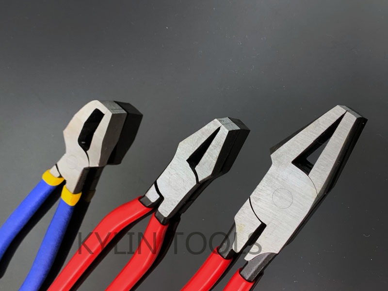 Clamp Glass Pincer Trimming Flat-Nose Pliers Edge Breaking Pliers Separator Dividing Pliers Keychain Accessories Weaving Tail Clamp