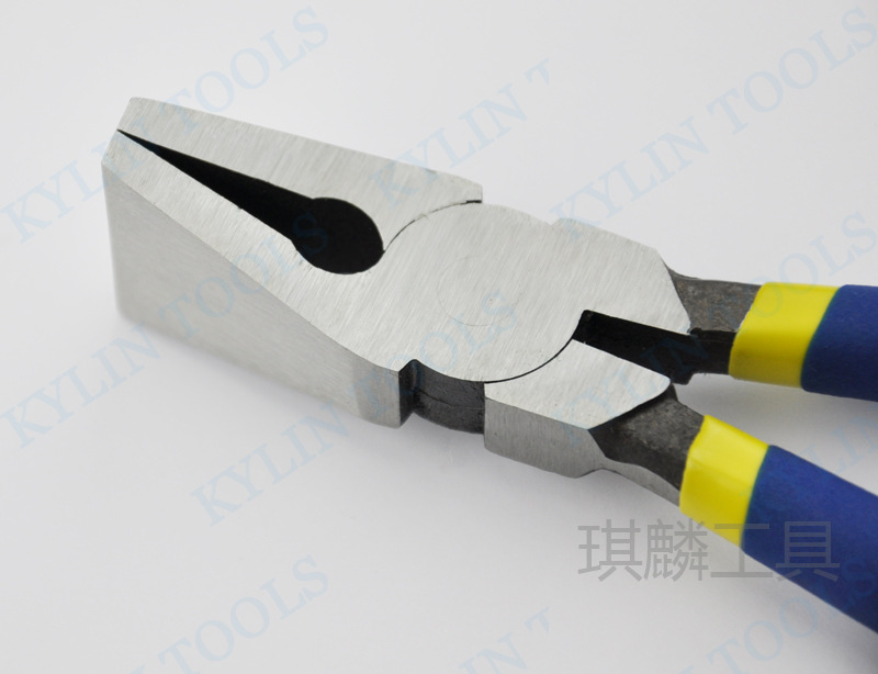 Clamp Glass Pincer Trimming Flat-Nose Pliers Edge Breaking Pliers Separator Dividing Pliers Keychain Accessories Weaving Tail Clamp