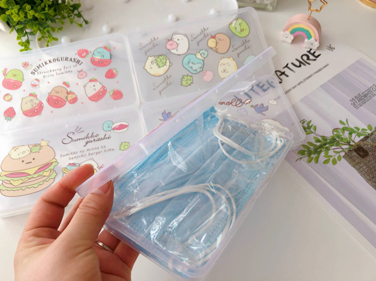 The Corner Biological Storage Box Portable Mask Box Storage Artifact Mask Special Storage box to carry out The Corner Biological Storage Box Portable Mask Box Storage Artifact Mask Special Storage box to carry out
