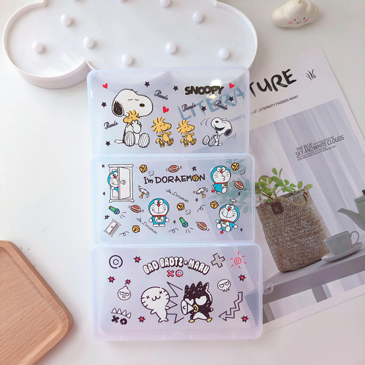 Japanese corner biological Mask Box Cool Penguin Storage Box Handy Disposable Mask Storage box Japanese corner biological Mask Box Cool Penguin Storage Box Handy Disposable Mask Storage box