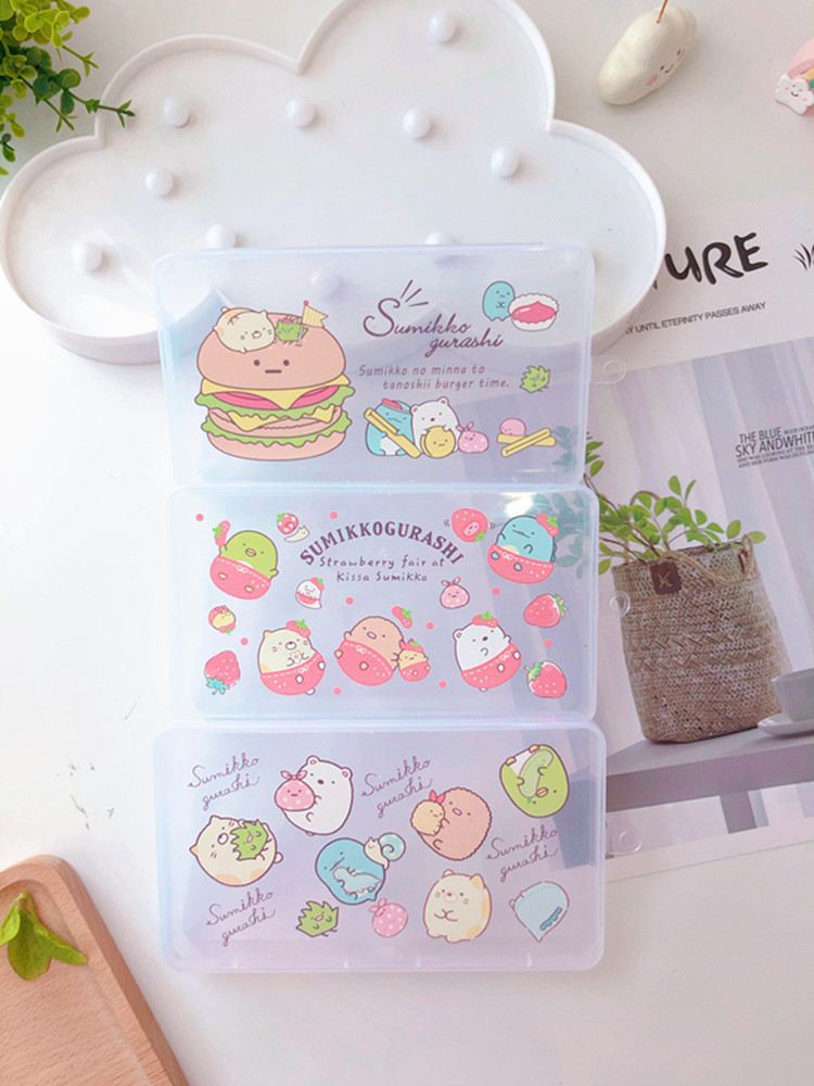 Japanese corner biological Mask Box Cool Penguin Storage Box Handy Disposable Mask Storage box Japanese corner biological Mask Box Cool Penguin Storage Box Handy Disposable Mask Storage box