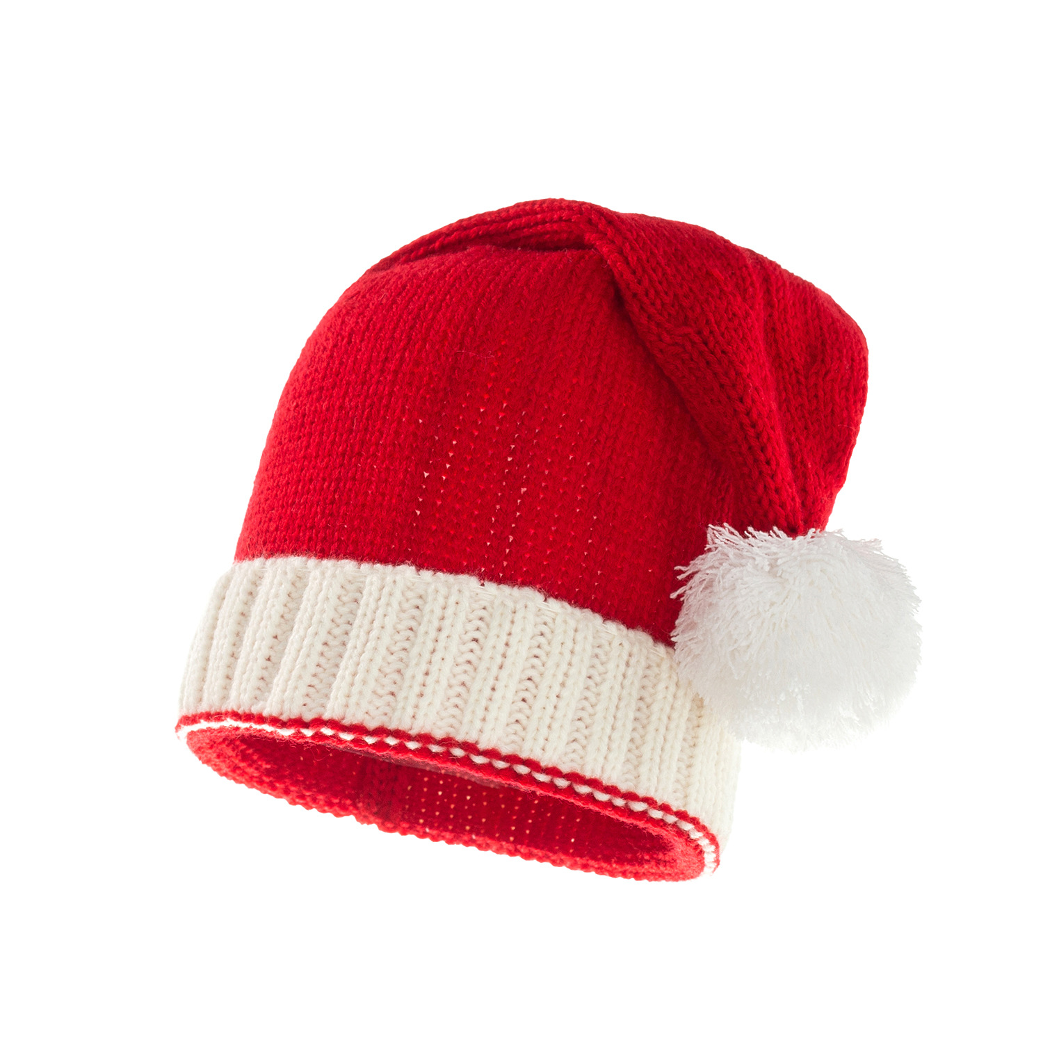 European and American Autumn and Winter New Parent-Child Hat Wool Christmas Hat Single Ball Acrylic Baby Mother Warm Knitted Hat