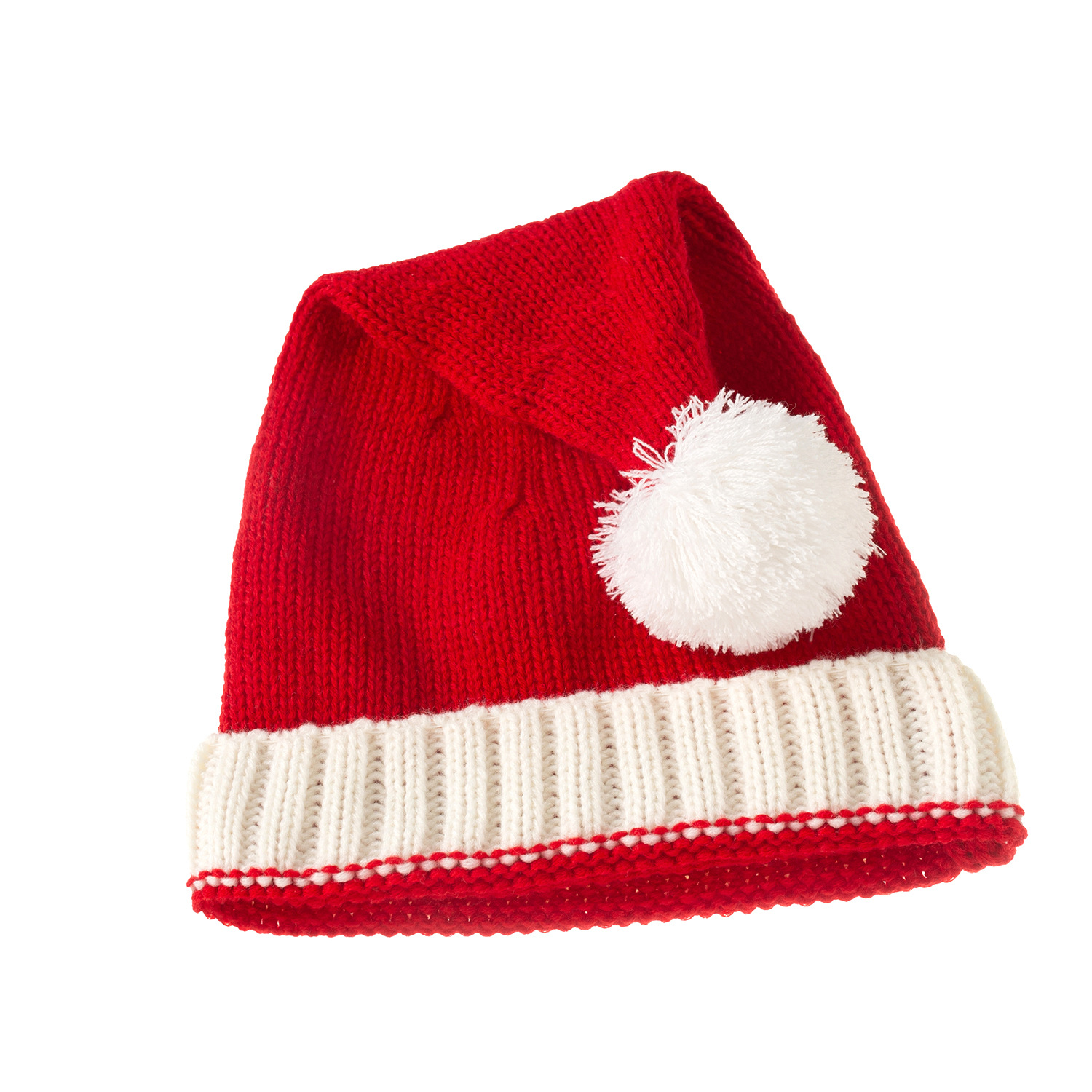 European and American Autumn and Winter New Parent-Child Hat Wool Christmas Hat Single Ball Acrylic Baby Mother Warm Knitted Hat