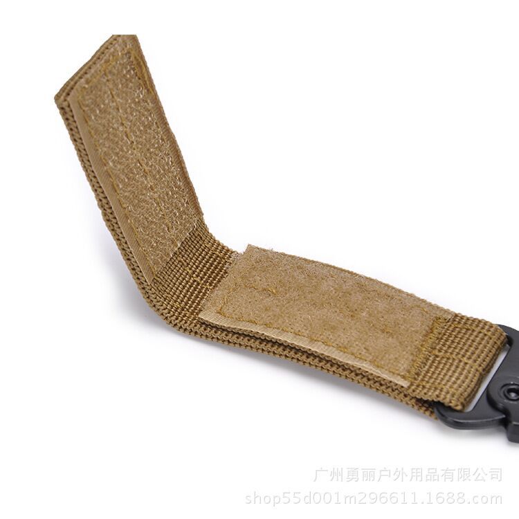 Outdoor Tactics Nylon Ribbon Hanging Buckle Multi-Functional Climbing Button Carabiner Olecranon Hooks Multi-Purpose Belt Keychain Manufacturer