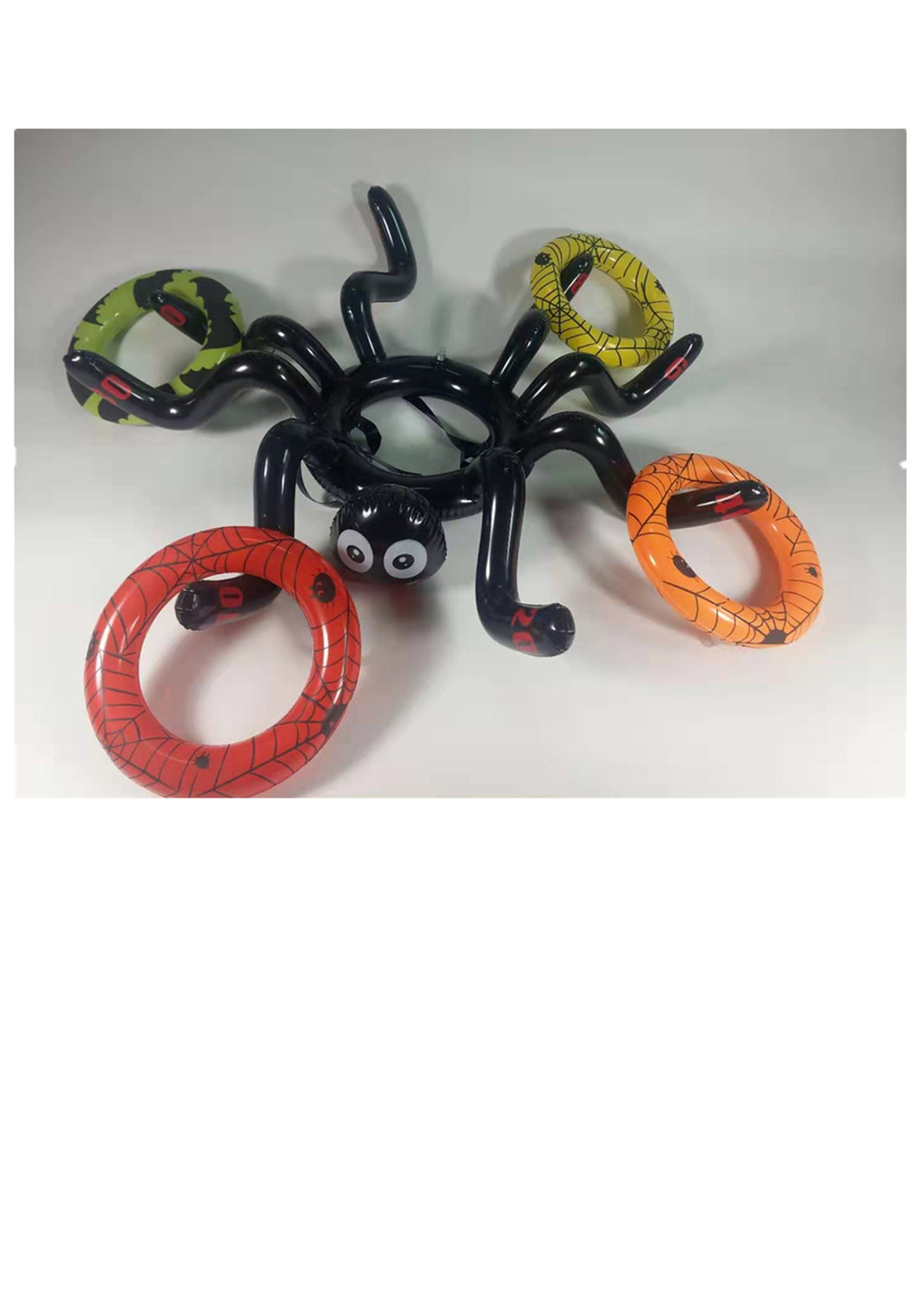Thicker Inflatable Deer Head Ring Inflatable Christmas Hat Game Inflatable Antler Hat Throwing Ring Currently Available Direct Sale