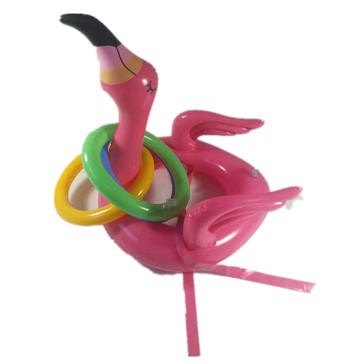 Thicker Inflatable Deer Head Ring Inflatable Christmas Hat Game Inflatable Antler Hat Throwing Ring Currently Available Direct Sale