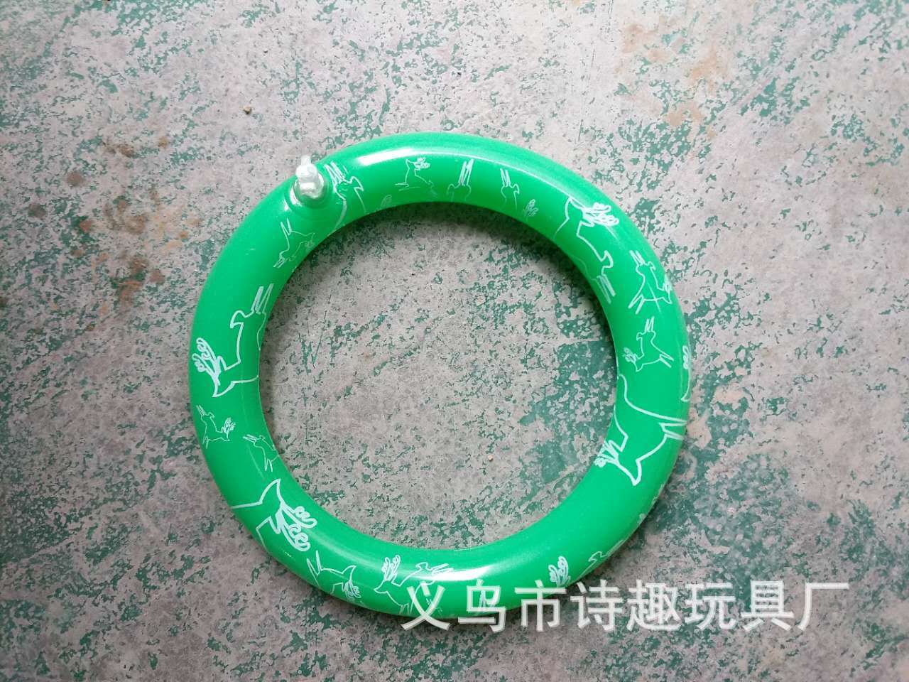Thicker Inflatable Deer Head Ring Inflatable Christmas Hat Game Inflatable Antler Hat Throwing Ring Currently Available Direct Sale