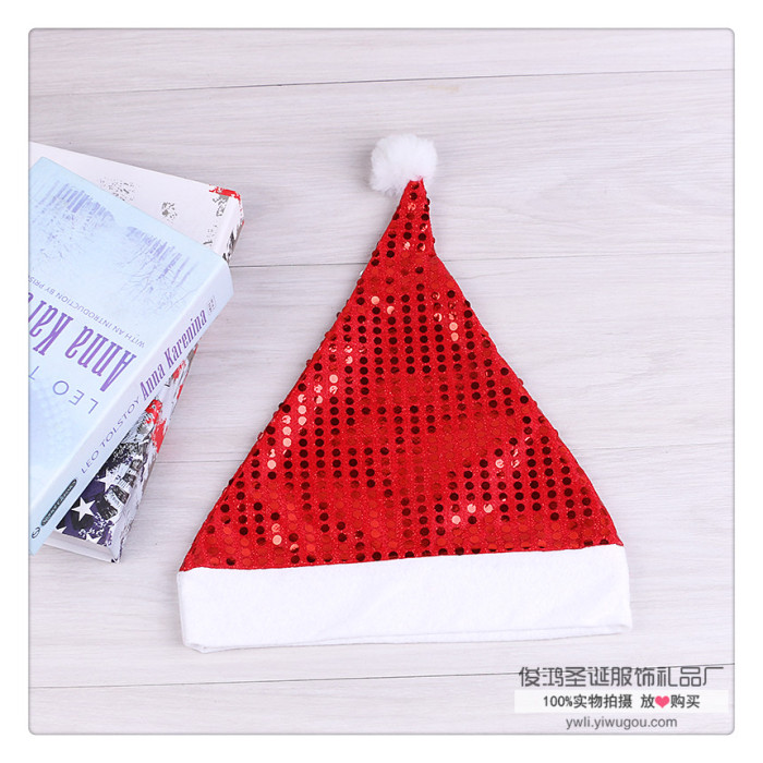 Creative Christmas hat for children adult Christmas hat, Christmas decorations, Christmas party supplies.