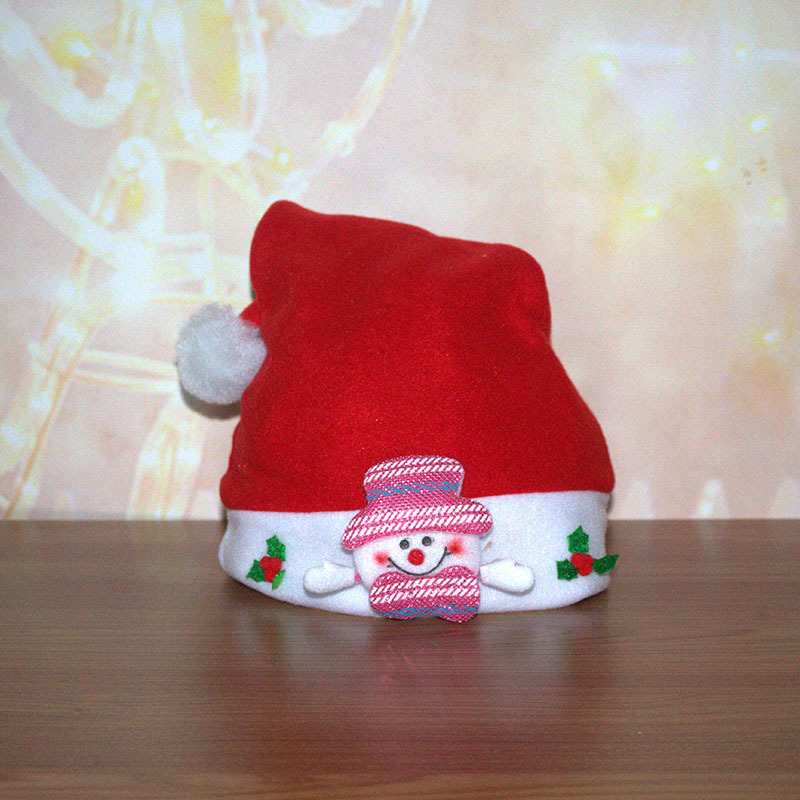 Christmas Hat Christmas Decoration Gift Decorations Christmas Party Cross-Border Hot Selling 