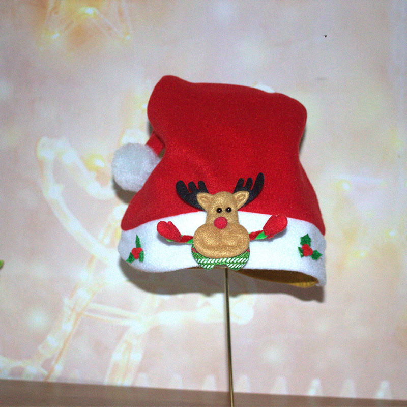 Christmas Hat Christmas Decoration Gift Decorations Christmas Party Cross-Border Hot Selling 