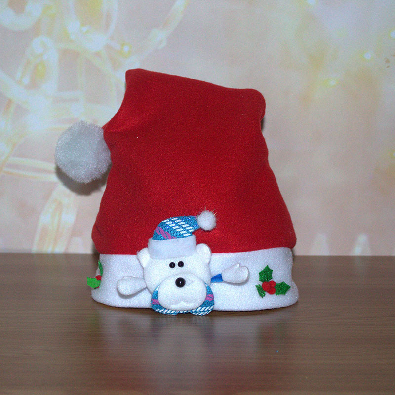 Christmas Hat Christmas Decoration Gift Decorations Christmas Party Cross-Border Hot Selling 