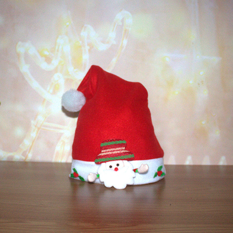 Christmas Hat Christmas Decoration Gift Decorations Christmas Party Cross-Border Hot Selling 