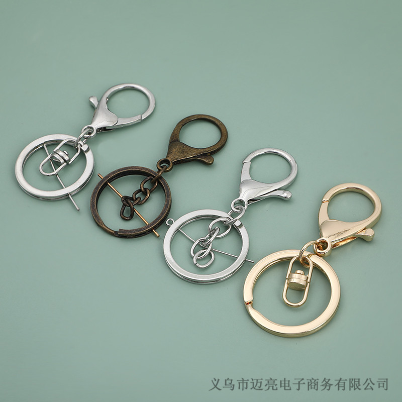 Manufacturers Supply Olecranon Buckle, Lobster Buckle, Melon Seed Hook, Puppy Buckle, Small Lobster Hook and Other Luggage and Crafts Keychain