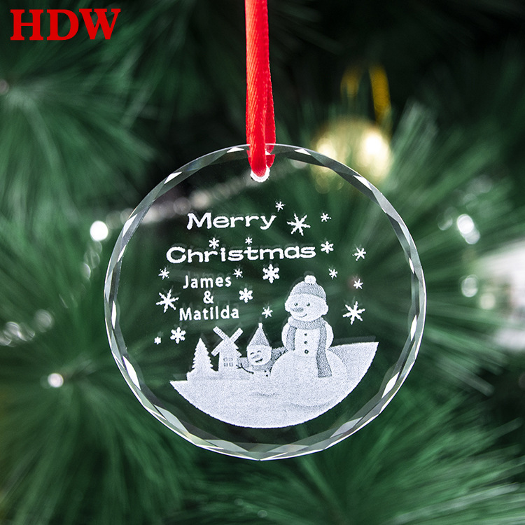 Automobile Hanging Ornament Crystal White Body Image Consumables Whole Christmas Christmas Tree Decoration Pendant