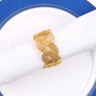 New Fashion Christmas Festival DiningTable Decoration Snowflake Napkin Ring Deer Napkin Ring Christmas Tree Napkin Ring
