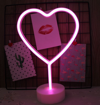 Ins neon love LED love letter love flamingo small night light decoration lights decoration Christmas lights