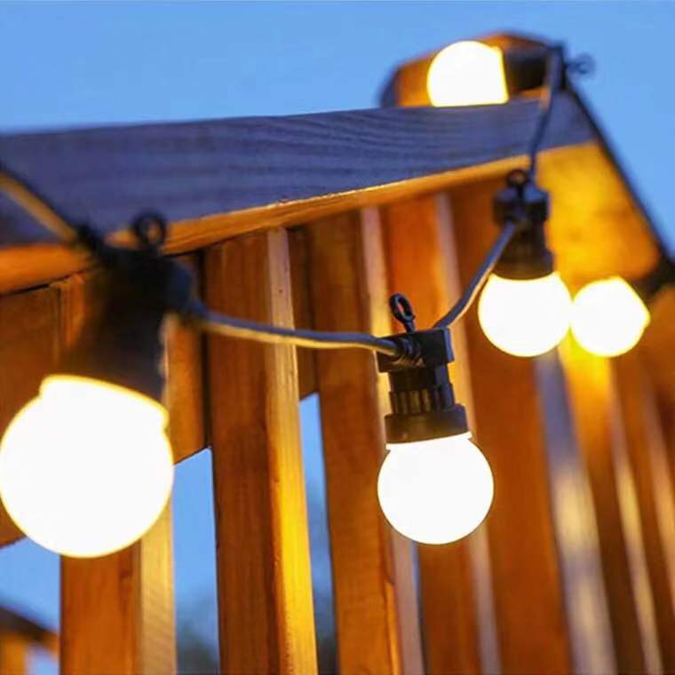 G50 waterproof Christmas lights C9CE certified LED lights G40 outdoor holiday decorations