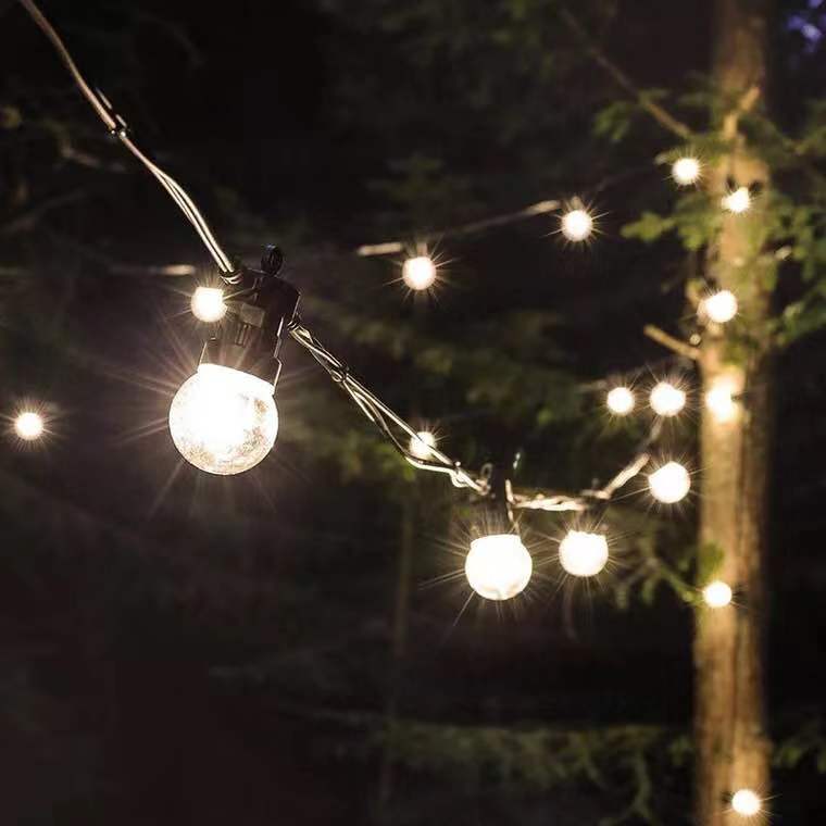 G50 waterproof Christmas lights C9CE certified LED lights G40 outdoor holiday decorations