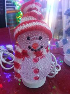 USB Christmas lights snowman