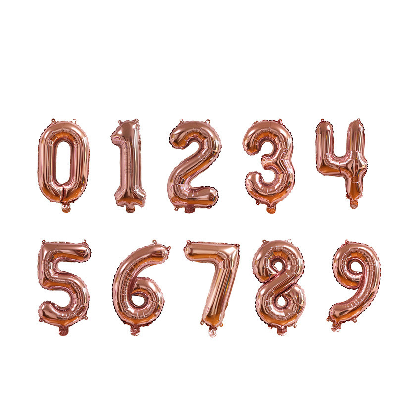 Small Digital 16 Inch American Version Thin Body Decoration Birthday Party Foreign Trade Aluminum Film Balloon Wholesale 16 Digital Balloon Small Digital 16 Inch American Version Thin Body Decoration Birthday Party Foreign Trade Aluminum Film Balloon Wholesale 16 Digital Balloon