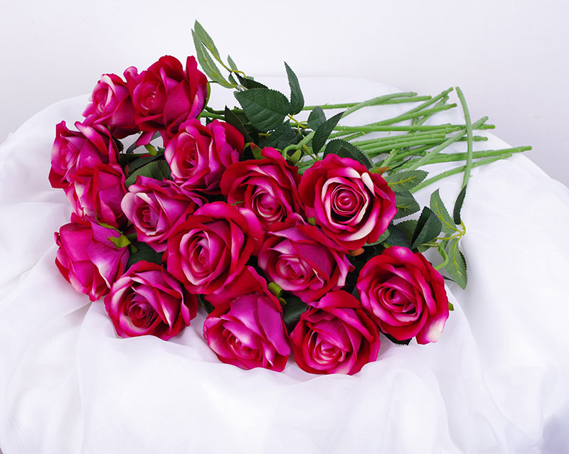 Yibiyi 10cm Wedding Car Christmas 520 Cake Decoration Simulation Flannel Rose Perianth DIY Artificial Flower Yibiyi 10cm Wedding Car Christmas 520 Cake Decoration Simulation Flannel Rose Perianth DIY Artificial Flower