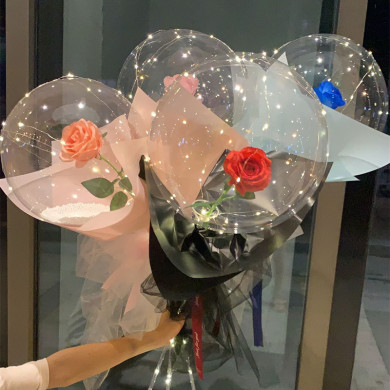 New Internet Celebrity Bounce Ball Rose Balloon Stall Night Market Birthday Party Decorative Festival Balloon Manufacturer New Internet Celebrity Bounce Ball Rose Balloon Stall Night Market Birthday Party Decorative Festival Balloon Manufacturer
