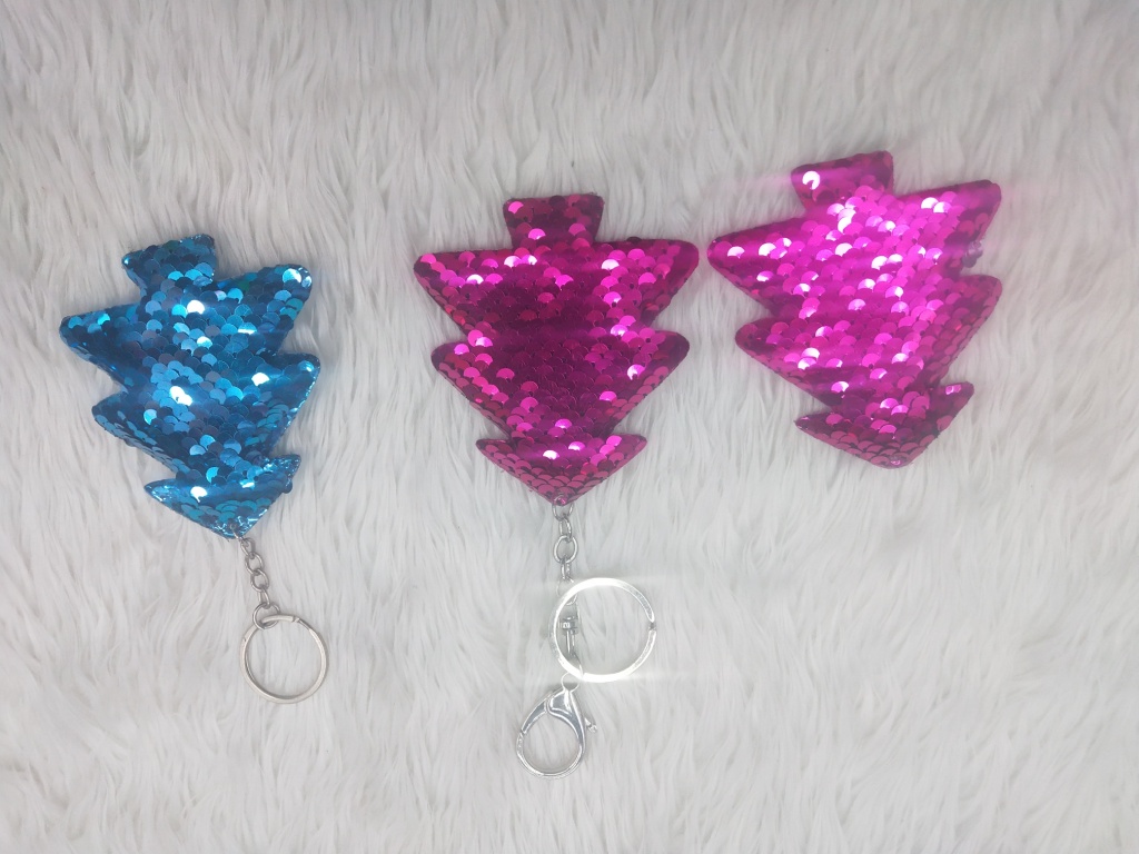 Sequins Animal Christmas Tree Lipstick Poo Flowers Print Key Buckle Sequins Animal Christmas Tree Lipstick Poo Flowers Print Key Buckle