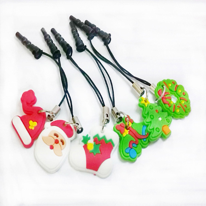 Valentine's Day Gifts Christmas gifts flowers cartoon mobile phone pendant dust plug Valentine's Day Gifts Christmas gifts flowers cartoon mobile phone pendant dust plug