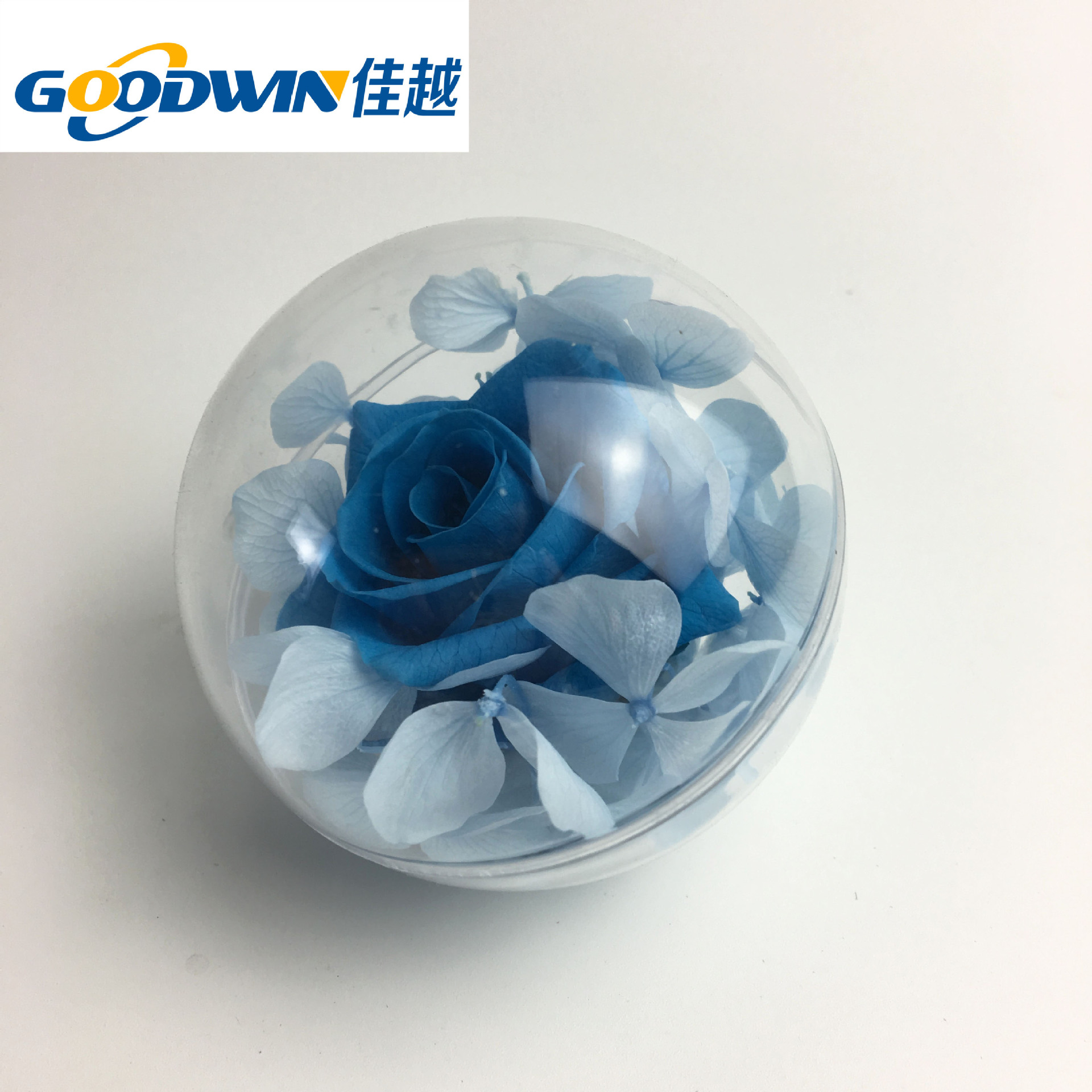Transparent Christmas Ball Decorative Hanging Ball HeartShaped Candy Candy Box Preserved Fresh Flower Hanging Ball PS