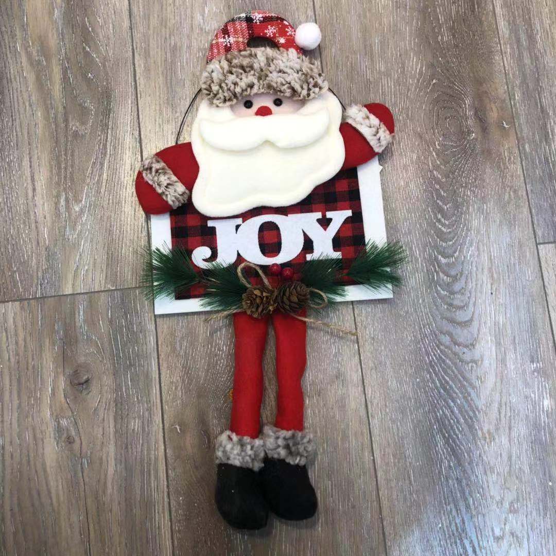 Merry Christmas letter cloth pendant Christmas tree pendant Merry Christmas letter cloth pendant Christmas tree pendant
