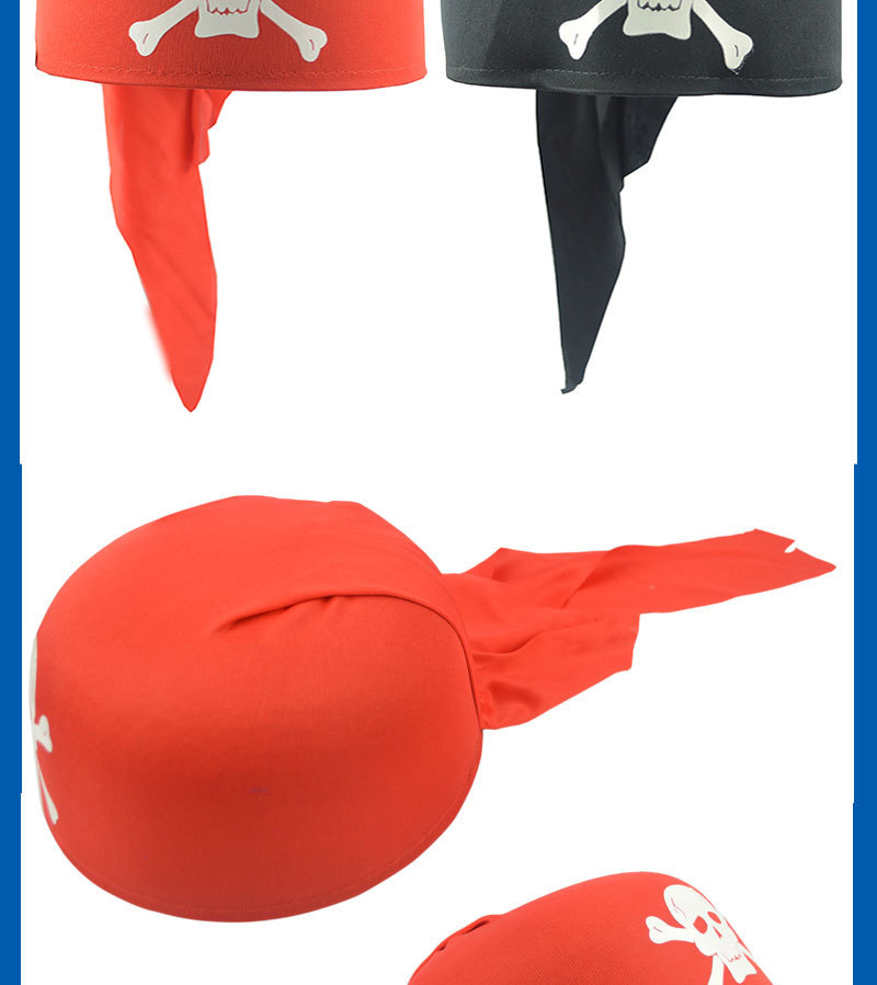 Halloween Headdress Fancy Dress Ball Supplies Adult and Children round Skull Pirate Hat Pirate Ship Long round Hat Halloween Headdress Fancy Dress Ball Supplies Adult and Children round Skull Pirate Hat Pirate Ship Long round Hat