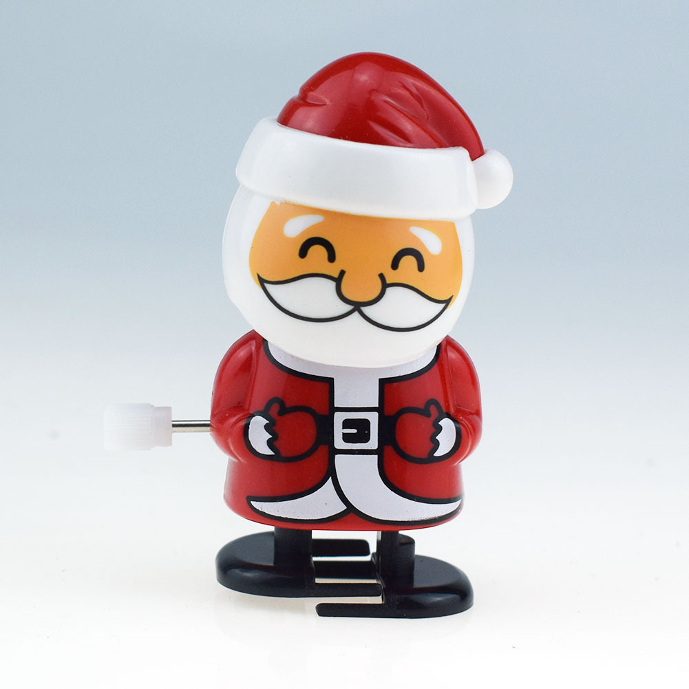 Cute Clockwork Santa Claus Shaking His Head Walking Winding Santa Claus Snowman Toy Chain Elk Cross-Border Supply Cute Clockwork Santa Claus Shaking His Head Walking Winding Santa Claus Snowman Toy Chain Elk Cross-Border Supply
