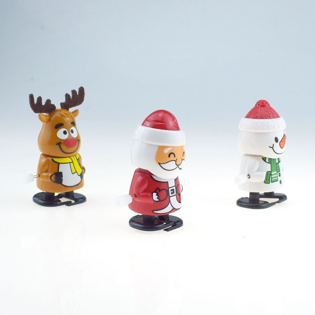 Cute Clockwork Santa Claus Shaking His Head Walking Winding Santa Claus Snowman Toy Chain Elk Cross-Border Supply Cute Clockwork Santa Claus Shaking His Head Walking Winding Santa Claus Snowman Toy Chain Elk Cross-Border Supply