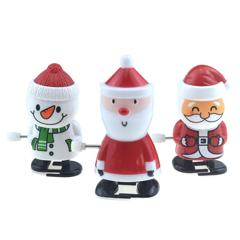 Cute Clockwork Santa Claus Shaking His Head Walking Winding Santa Claus Snowman Toy Chain Elk Cross-Border Supply Cute Clockwork Santa Claus Shaking His Head Walking Winding Santa Claus Snowman Toy Chain Elk Cross-Border Supply