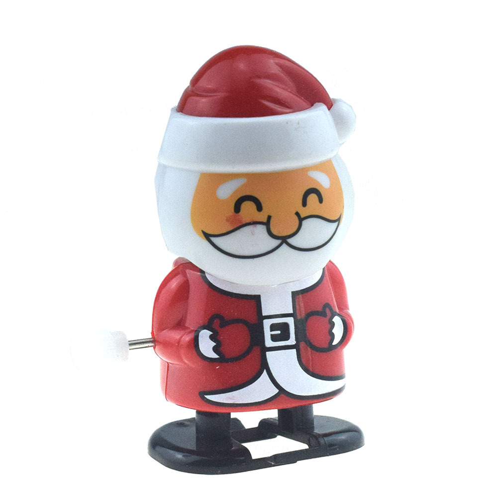 Cute Clockwork Santa Claus Shaking His Head Walking Winding Santa Claus Snowman Toy Chain Elk Cross-Border Supply Cute Clockwork Santa Claus Shaking His Head Walking Winding Santa Claus Snowman Toy Chain Elk Cross-Border Supply