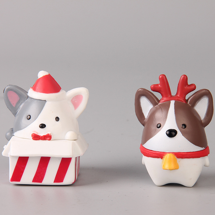 6 Christmas Dog Hand-Made Anime Peripheral Cartoon Christmas Christmas Tree Santa Claus Puppy Doll Ornaments 6 Christmas Dog Hand-Made Anime Peripheral Cartoon Christmas Christmas Tree Santa Claus Puppy Doll Ornaments