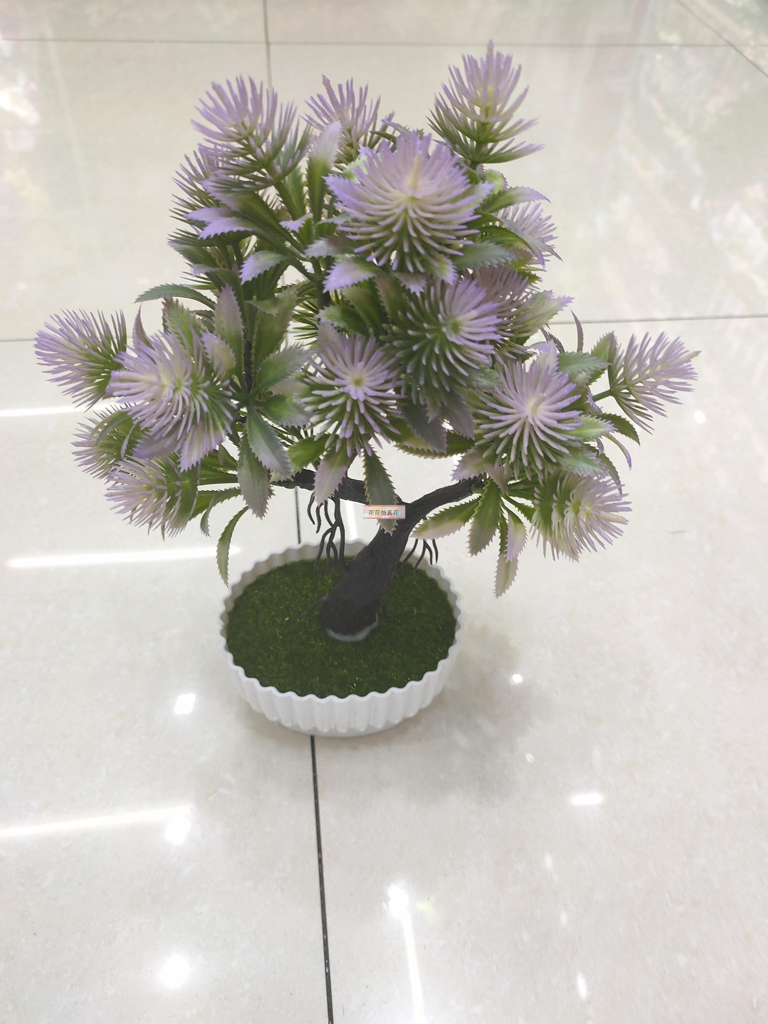 New color pine simulation bonsai green living room Christmas gift fake flowers wholesale