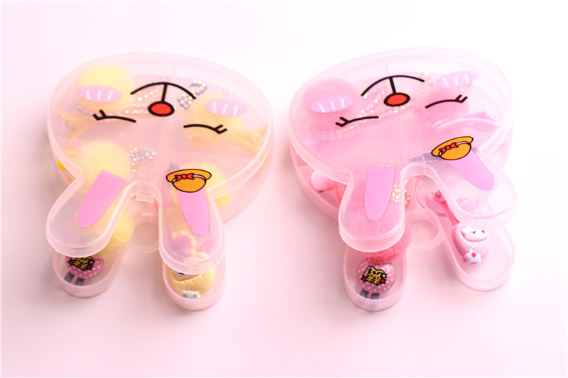Children's hair set baby hairpin hair rope birthday crown gift box children gift