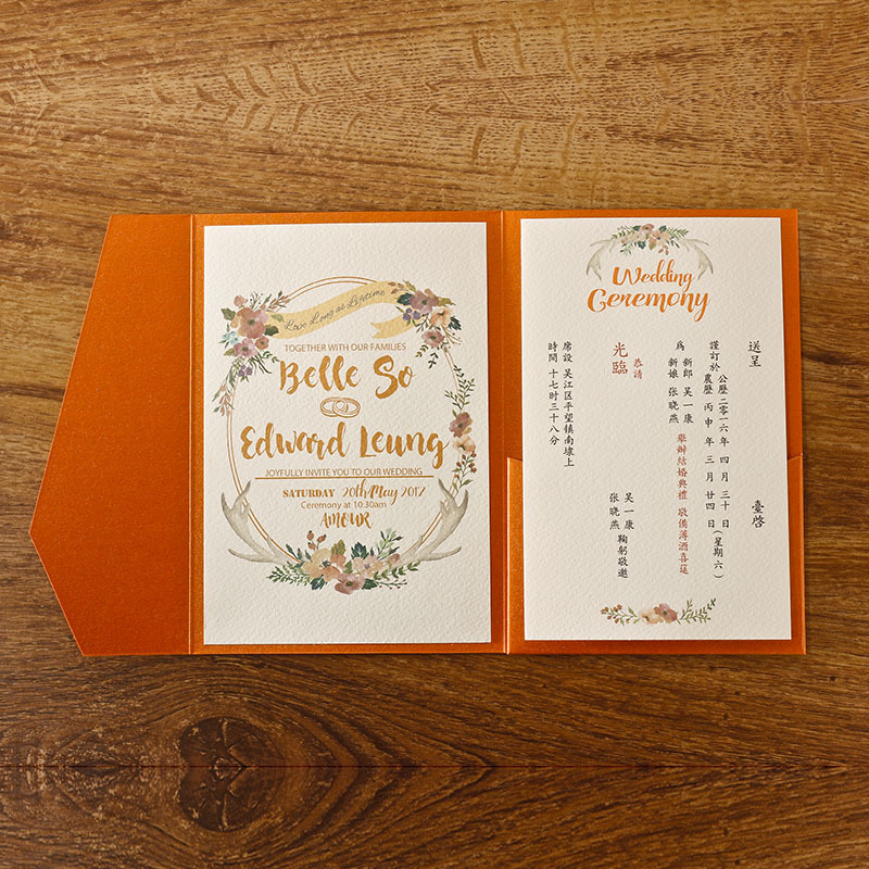 Wedding European Style Wedding Printing Invitation Card Wedding Invitation Card Red Iridescent Paper Creative Personality Wedding Stickers Wedding European Style Wedding Printing Invitation Card Wedding Invitation Card Red Iridescent Paper Creative Personality Wedding Stickers