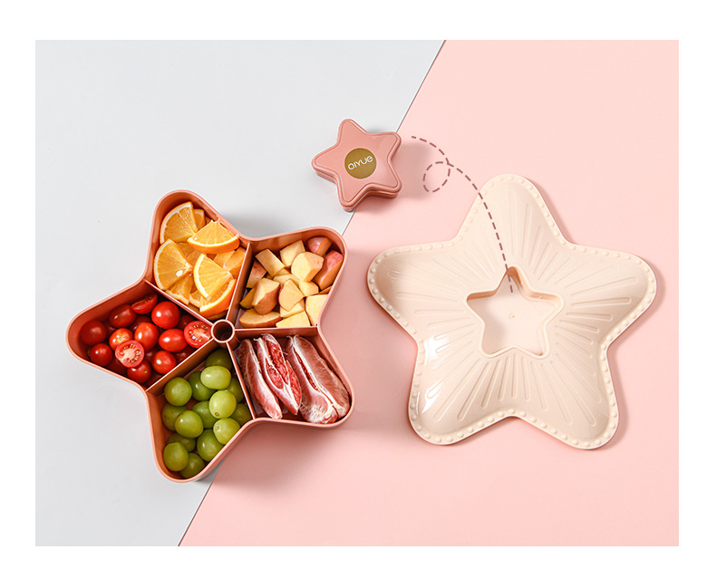 New Year Creative Dried Fruit Box Living Room Candy Box Plastic XINGX Candy Box Lazy Fruit Plate Factory Direct Sales Wholesale New Year Creative Dried Fruit Box Living Room Candy Box Plastic XINGX Candy Box Lazy Fruit Plate Factory Direct Sales Wholesale