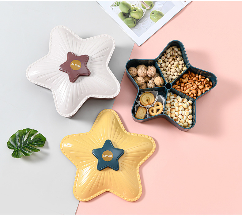 New Year Creative Dried Fruit Box Living Room Candy Box Plastic XINGX Candy Box Lazy Fruit Plate Factory Direct Sales Wholesale New Year Creative Dried Fruit Box Living Room Candy Box Plastic XINGX Candy Box Lazy Fruit Plate Factory Direct Sales Wholesale